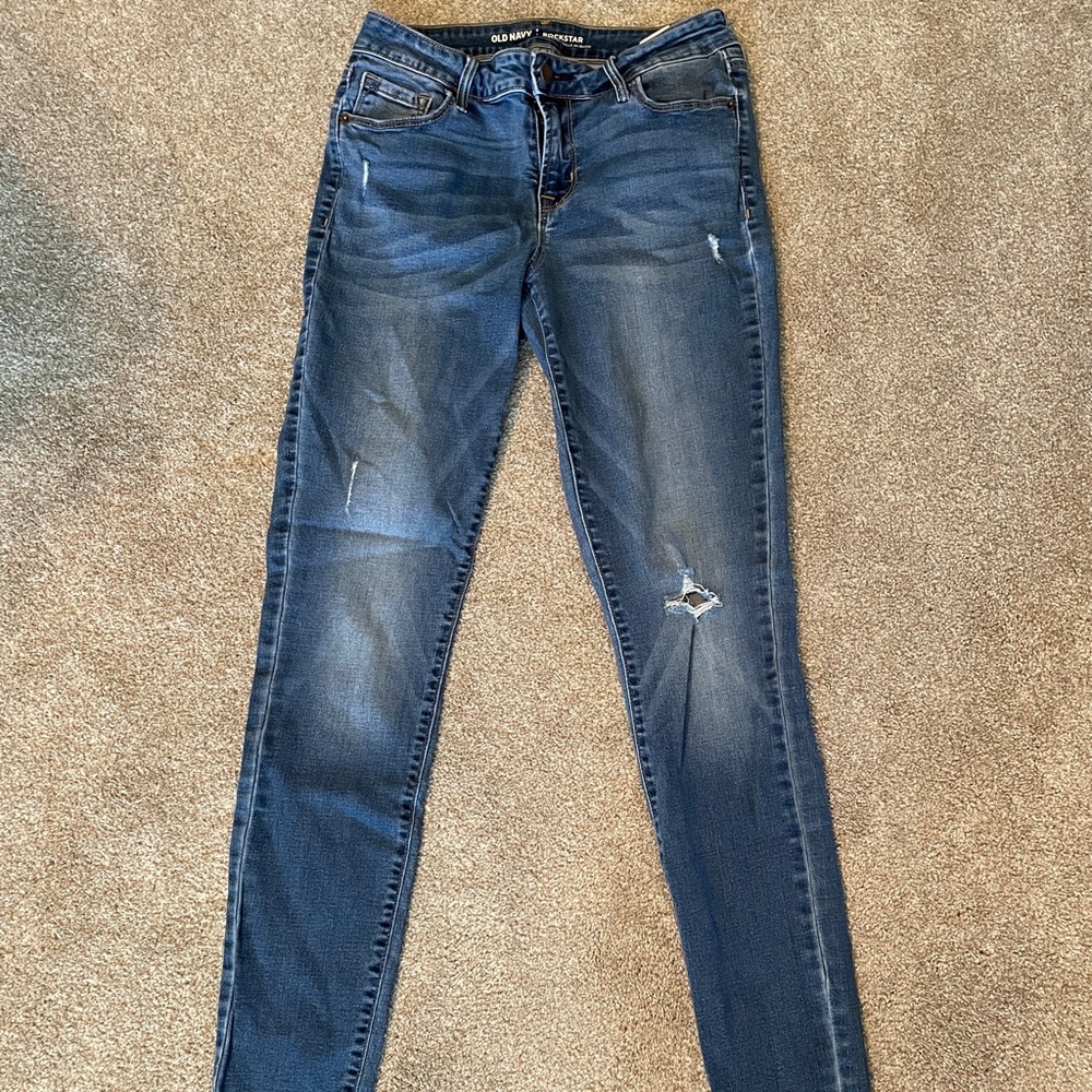 Old Navy RockStar Mid-Rise Jeans